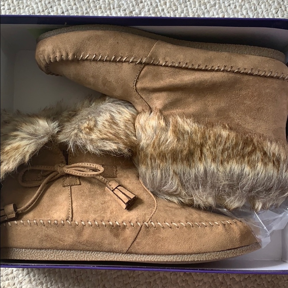 Brown Madden Girl Moccasins